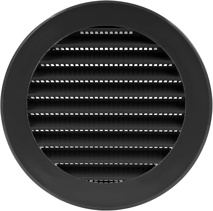 Vent Systems 4'' Inch Black Soffit Vent Cover - Image 9