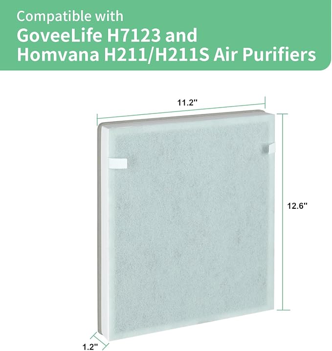 2-Pack H7123101 / H211 / H211S Replacement Filter Compatible - Image 2