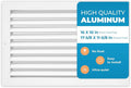 Rustproof 16x10 in Aluminum Vent Cover – Quiet Return Air Grille by Air360