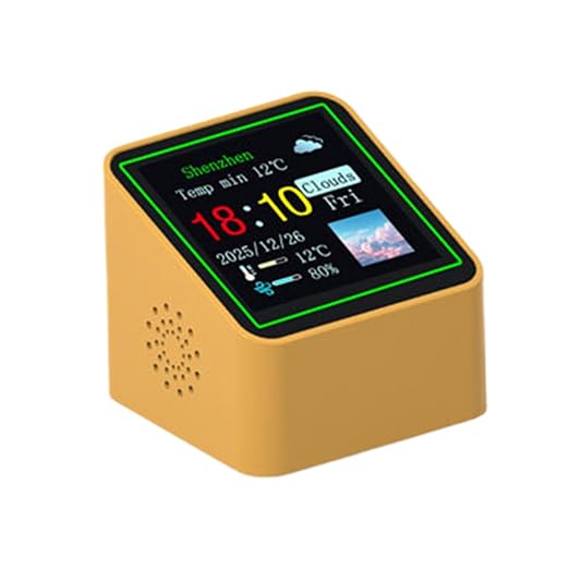 Clock Weather Smart, Temp Humidity Sensor, Station Digital Aid - Image 7