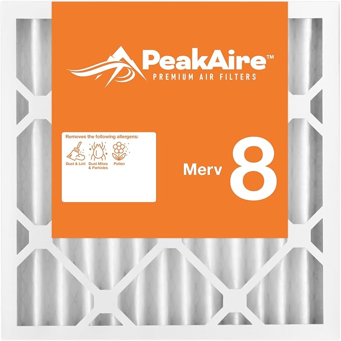 Merv 8 Basic 24" x 24" x 2" Air Filter by PeakaireFIlters