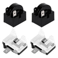 Gosknor 2pcs QP2-4.7 4.7 Ohm Refrigerator Starter Relay & 2pcs 6750C-0005P by Unknown