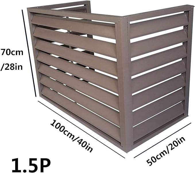 Outdoor air conditioning fence, outdoor air conditioning hidden protective cover - Image 2
