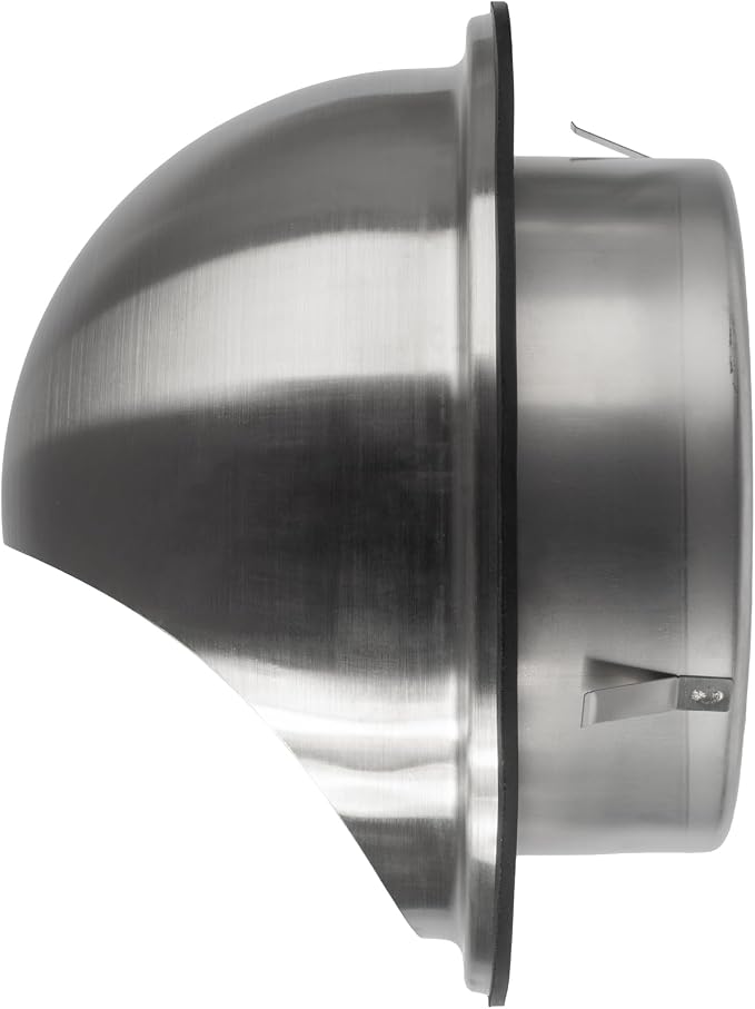 Vent Systems 8 Inch Stainless Steel Round Dryer Vent Cover - Image 9
