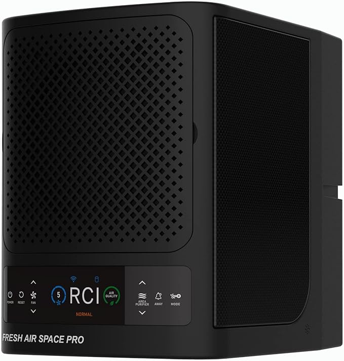 Fresh Air Space Pro. Air Quality Sensor, Hepa Filter. Fresh Air Will Cover a by V.S.L.A.