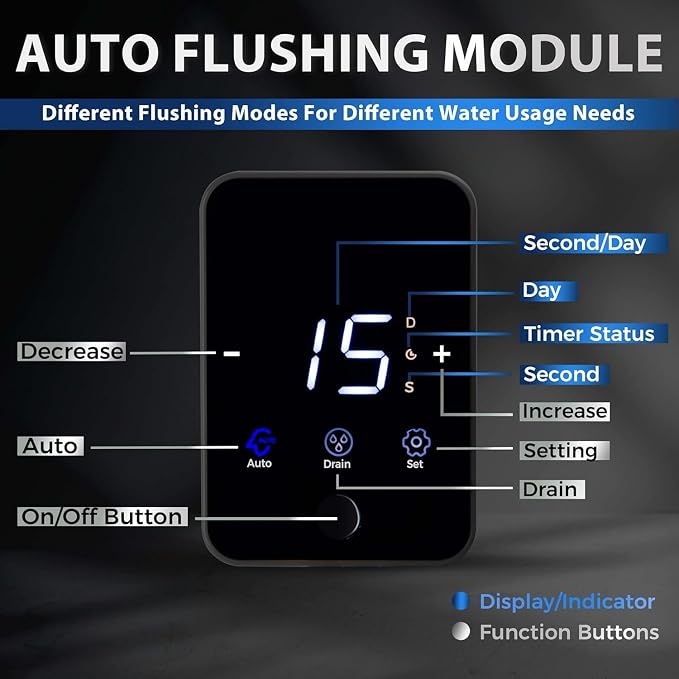 iSpring WSP50ARJ, NSF Certified, Spin-Down Sediment Water Filter, Upgraded - Image 5