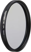 Amazon Basics Circular Polarizer Camera Lens Filter, Photography, 360° by AmazonBasics