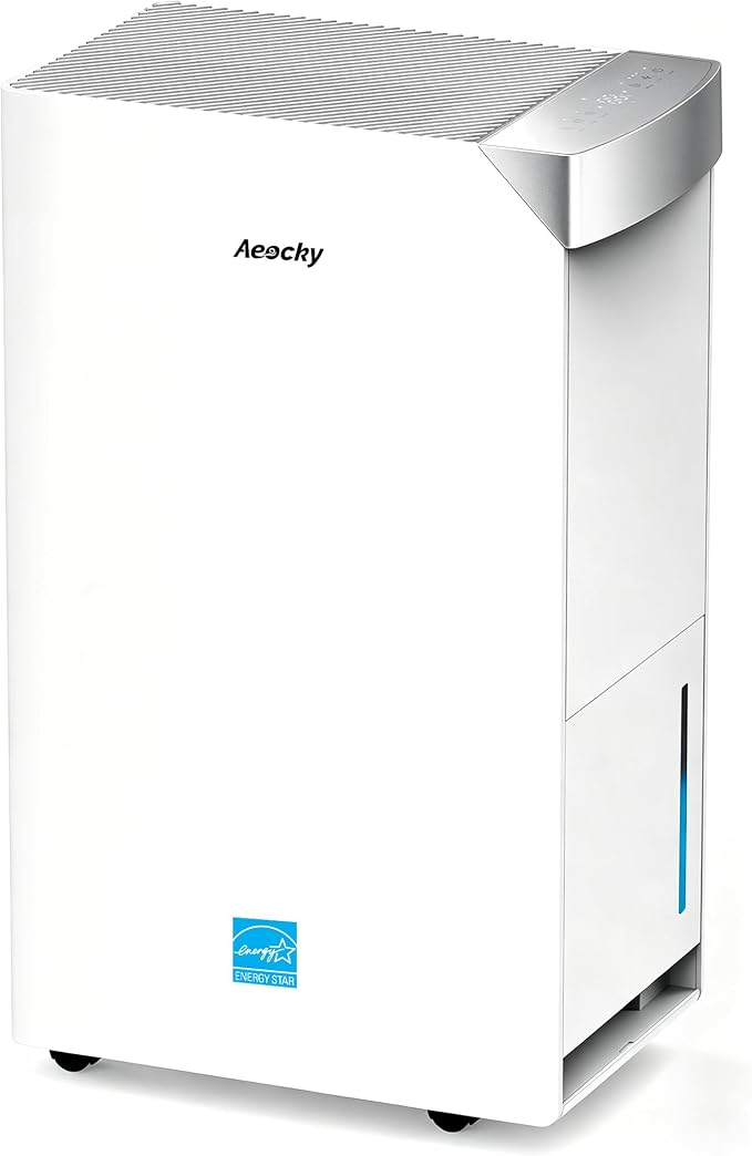 AEOCKY 4500 Sq.Ft 74 Pint/D Energy Star Version 6.0 Dehumidifier, Smart by AeockyDirect