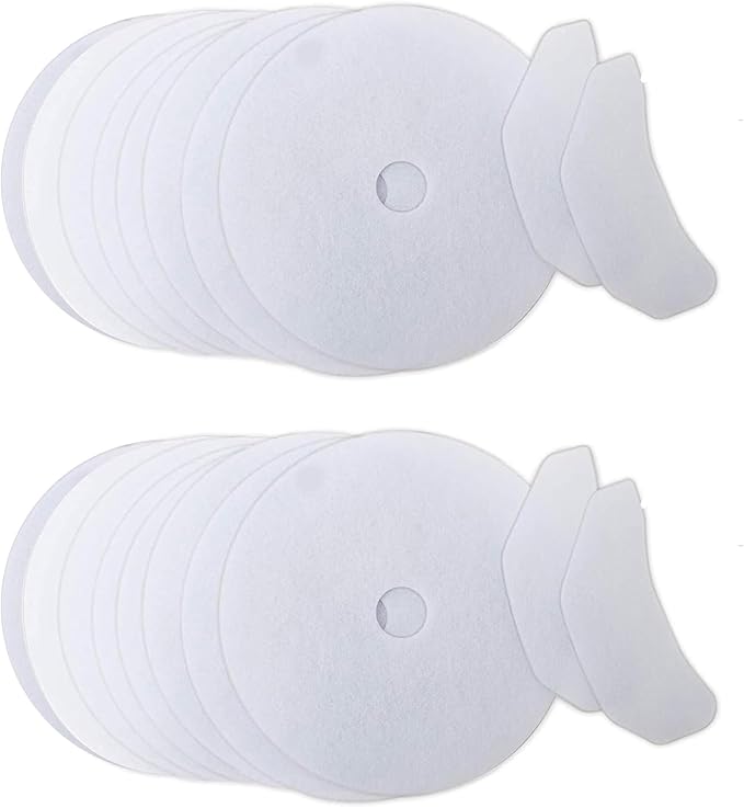 REDYY 20 Pieces Cloth Portable Dryer Exhaust Filters Set Universal Dryer Lint by Unknown