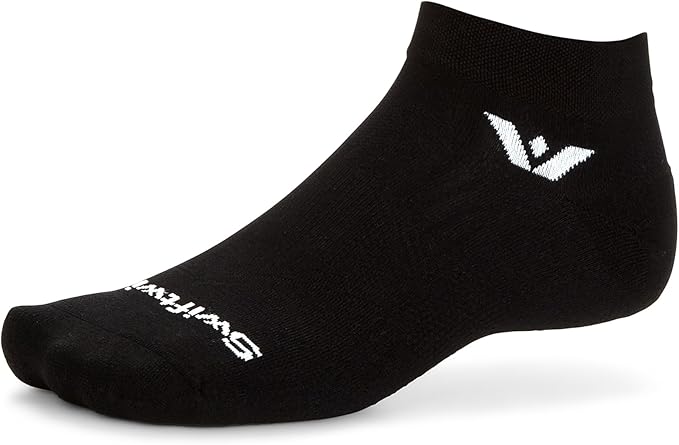 Swiftwick ASPIRE ONE Running & Cycling Socks, Breathable, Compression Fit by Swiftwick