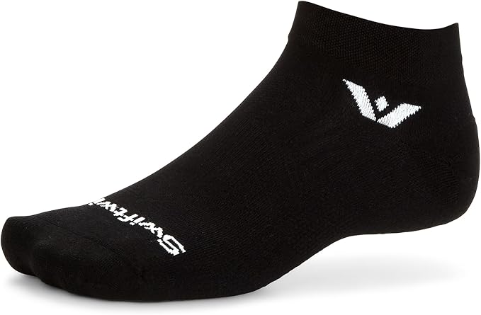 Swiftwick ASPIRE ONE Running & Cycling Socks, Breathable, Compression Fit by Swiftwick