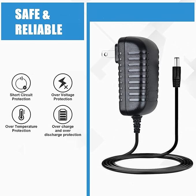 Marg AC/DC Adapter for Luminess BC-050CP BC050CP BC050CP-M BC050CPM BC-250 - Image 5