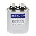 VEXUNGA 7.5uF 370/440VAC 50/60Hz CBB65 CBB65A Oval Run Start Capacitor 7.5 MFD by VEXUNGA