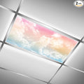 2PCS Fluorescent Light Covers for Classroom Ceiling Lights Magnetic Light Covers by RoseFace