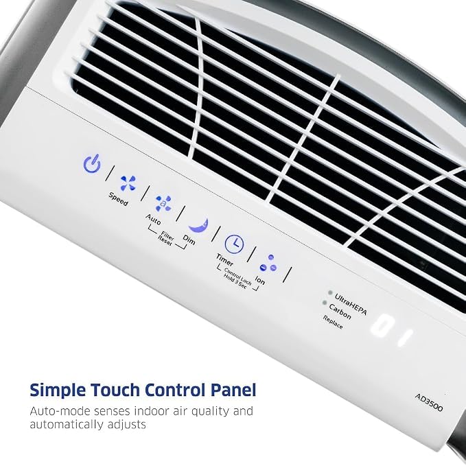 AIRDOCTOR AD3500 Air Purifier for Home and Large Rooms Up to 1260 sq. ft. - Image 5