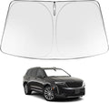 Proadsy Windshield Sun Shade for Cadillac XT6 2020-2025 2026 Foldable Front by Proadsy