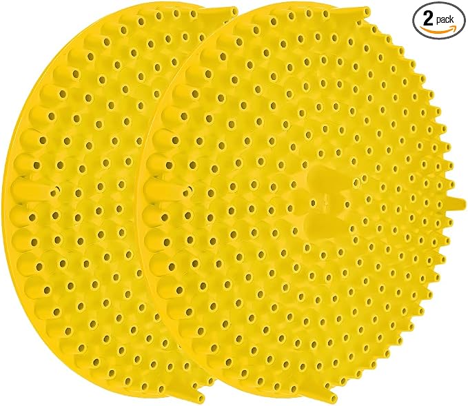 2PCS Car Wash Bucket Grit Trap Insert, 10.2" Vehicle Detailing Washing Filters by Unknown