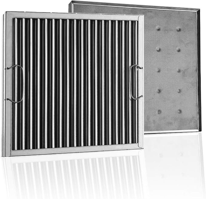 Captrate COMBO Stainless Steel Baffle Restaurant Hood Filter by CAPTIVE-AIRE