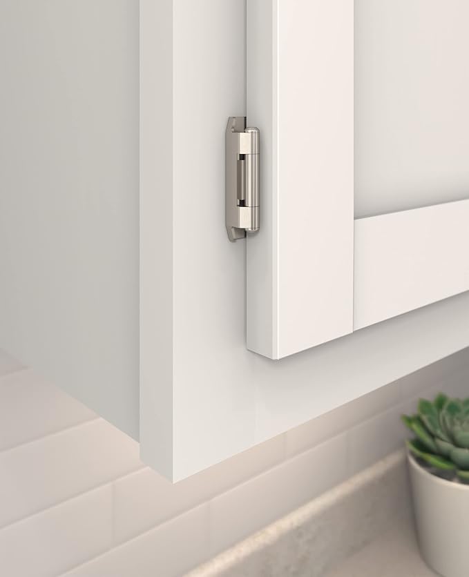 Amerock BPR8704G9 | Cabinet Hinge | 1/2 inch Overlay Double Demountable | - Image 2
