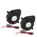 AiTrip 2Pcs 12V DC Brushless Blower Cooling Fan 50x50x15mm Fans by AITRIP