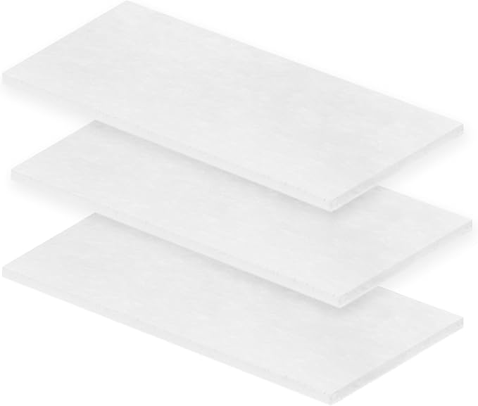 WECREAT 3 PCS Pre-Filter Cotton Replacement by WECREAT