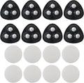 New Heavy-Duty Appliance Casters 8-Pack – 360° Rotating Furniture Sliders by Unknown