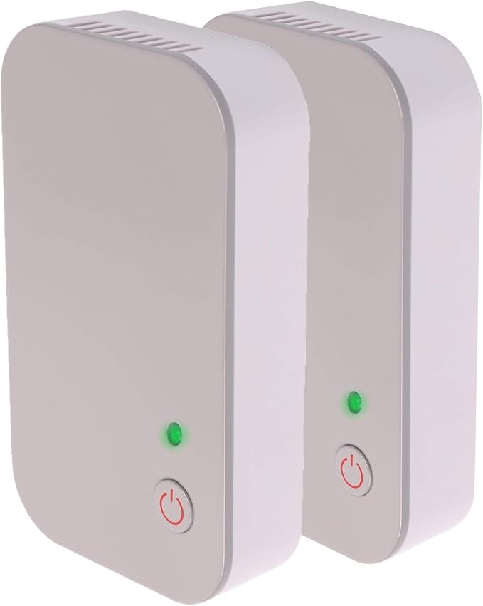 Cleario Negative Ion Generator | No Filter Ionizer | Plug in Air Purifier | by GREEN+BREATHE+ECO