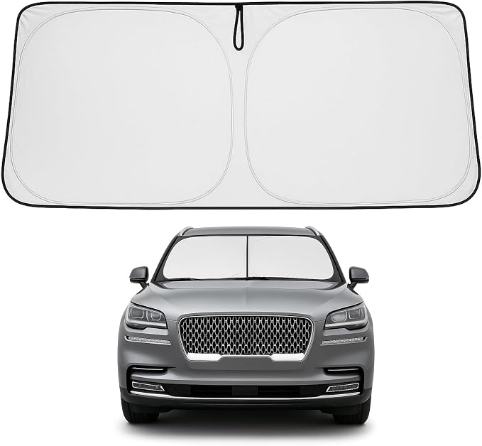 Proadsy Windshield Sun Shade for Lincoln Aviator 2020-2025 2026 4-Layer by Proadsy