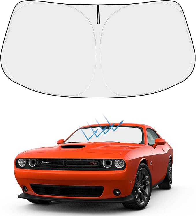 Proadsy 2026 Upgrade Front Windshield Sun Shade Foldable Sunshade Protector by Proadsy