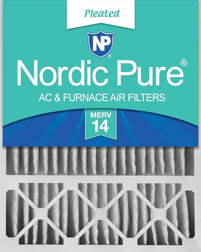 Nordic Pure 20x25x5 Honeywell/Lennox Replacement MERV 14 Air Filter 1 Pack | by NordicPure