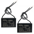 CBB61 Capacitor 5.5uf 250V AC Ceiling Fan 2 Wire 50/60Hz by AKZYTUE
