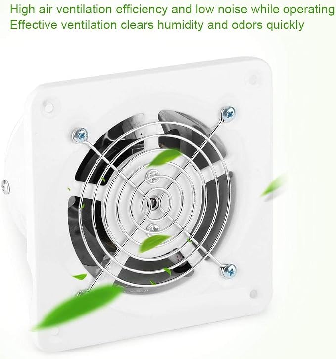 01 25W 220V Bathroom Window Exhaust Fan, Bathroom Exhaust Fan, - Image 3