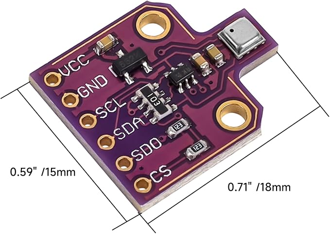 BME680 Digital Temperature Humidity Sensor Module, CJMCU-680 Temperature - Image 4
