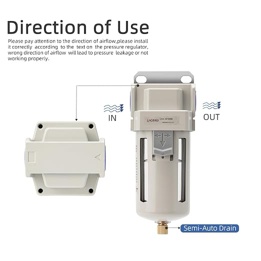 Air Line Filter, 3/8" NPT Port for Clean Air System AF3000-03, Air Dryer for - Image 5
