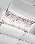 Fluorescent Light Covers for Ceiling Lights Fall Orange Eucalyptus Leaves by Home+L6