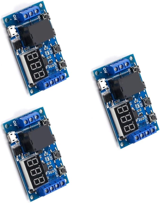 Programmable Delay Relays Module Adjustable Cycle Timers Switches - Image 3