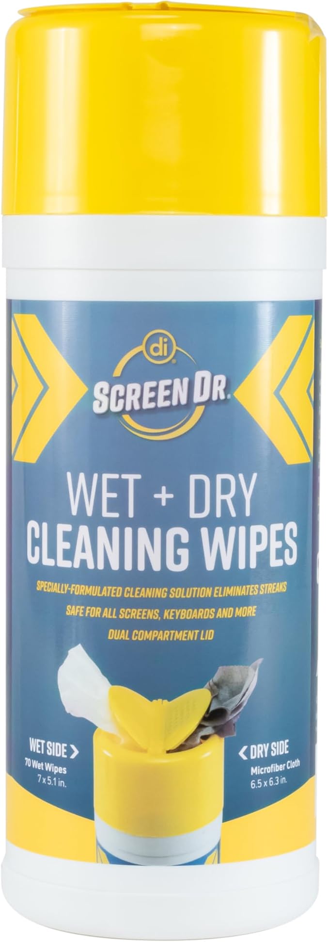 Digital Innovations 40308 Cleandr Wet/Dry Wipes, removes dust oil static - Image 5