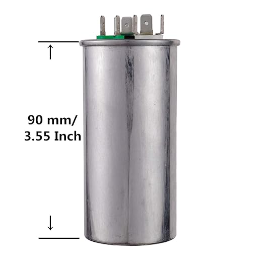 BOJACK 30+5uF 30/5MFD ±6% 370V CBB65 Dual Run Circular Start Capacitor - Image 3