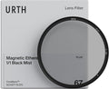Urth 55mm Magnetic Ethereal Black Mist ¹⁄₁ Diffusion Lens Filter — Cinematic by Urth