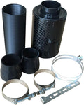 Universal Induction Pipe Hose Kit Intake Air Filter, Universal Car 3" Carbon by Aiydachy