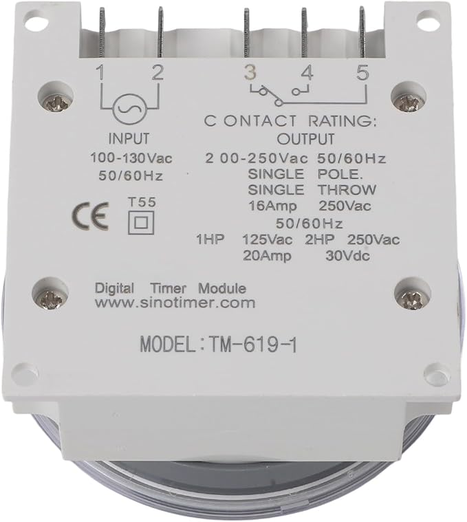 Digital Timer Switch TM619-24-Hour Programmable LCD Screen Quick Installation - Image 3
