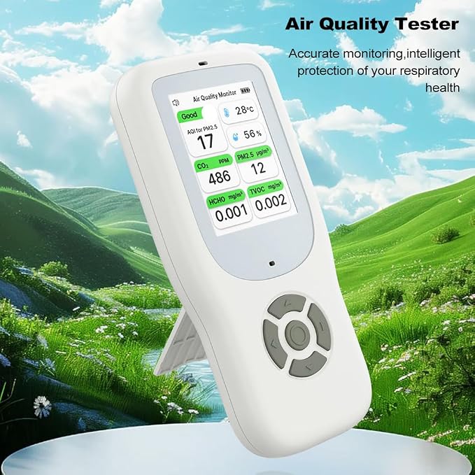 Air Quality Monitor Indoor, Handheld Air Quality Detector - Image 4