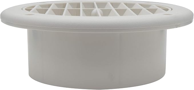 RecPro RV AC Vent 5" with Optional Charcoal Filter White - Image 5