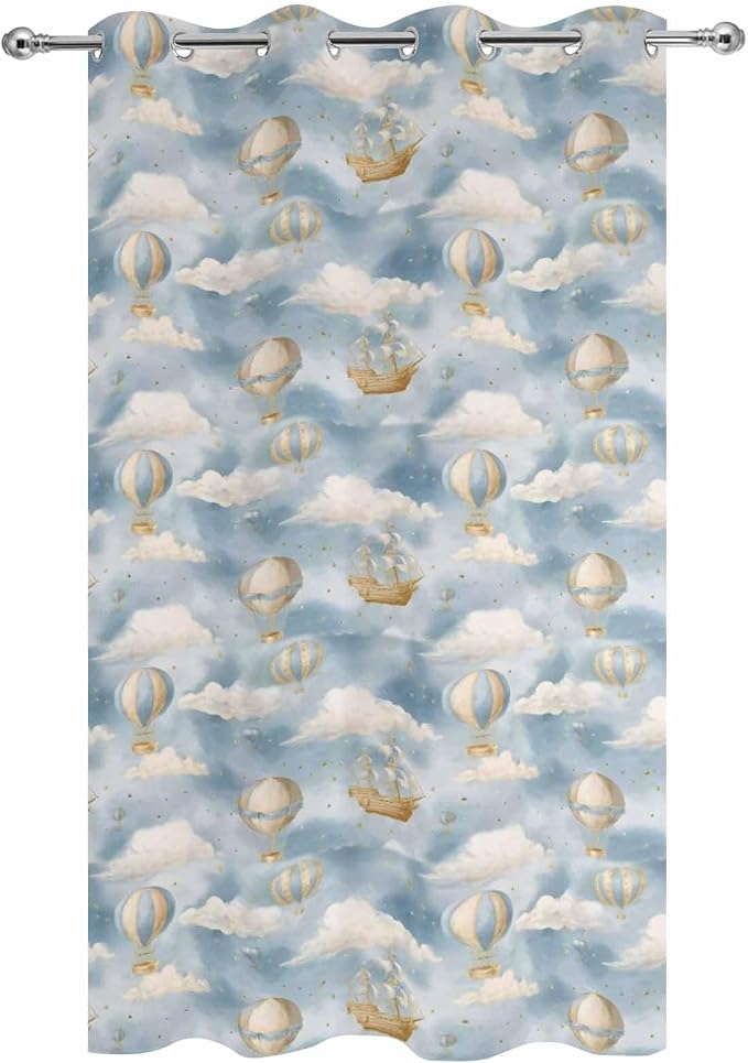Hot Air Balloons Outdoor Curtains - Image 9