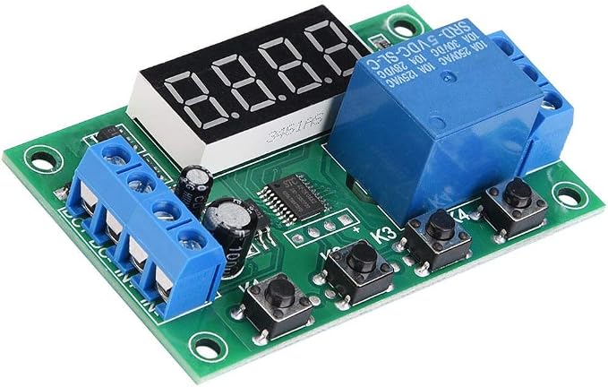 Programmable Timer Relay Module 5V 12V 24V Multifunction Time Delay Switch - Image 7