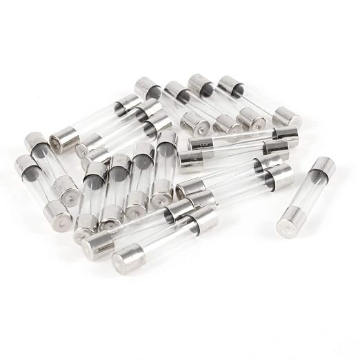 Inline Fuse Kit:150 PCS 15 Values 250V Fuse 6x30mm 0.5A, 30A 5x20mm 0.5A - Image 4