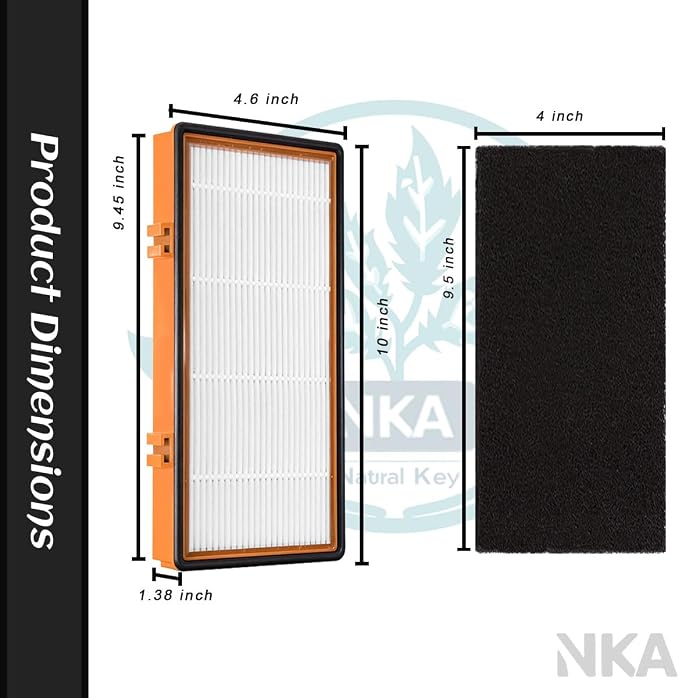 NKA HAPF30AS for Holmes Air Purifier 3-in-1 Smoke Grabber HEPA Activated Carbon - Image 2