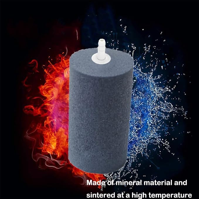 Large Air Stone, Air Stone Hydroponics, 4 x 2 Inch Large Air Stone Cylinder - Image 5