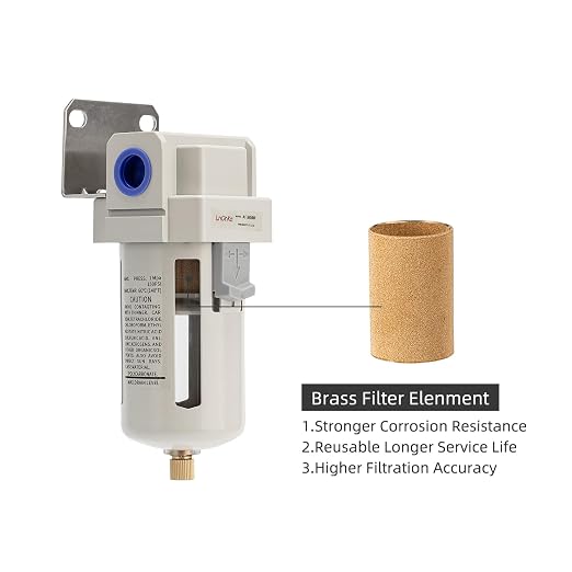 Air Line Filter, 3/8" NPT Port for Clean Air System AF3000-03, Air Dryer for - Image 4