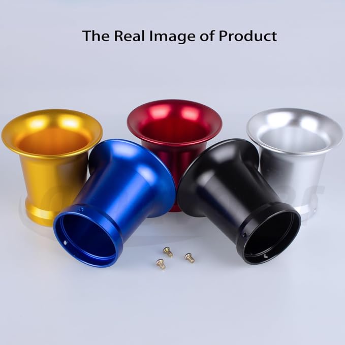 50mm Carburetor Air Filter Trumpet Velocity Stack Funnel CNC Alloy Parts Fit - Image 6